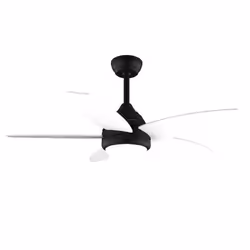 Cecotec Ventilateur de plafond avec lampe EnergySilence Aero 4200 Black&LightWood