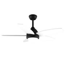 Cecotec Ventilateur de plafond avec lampe EnergySilence Aero 4200 Black&LightWood