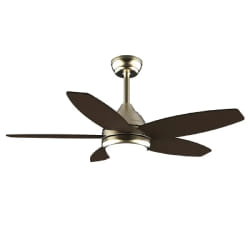 Cecotec Ventilateur de plafond avec lampe EnergySilence Aero 4200 GoldDarkWood
