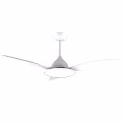 Cecotec Ventilateur de plafond avec lampe EnergySilence 4800 Light White