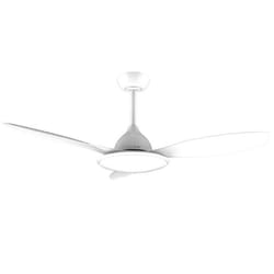 Cecotec Ventilateur de plafond avec lampe EnergySilence 4800 Light White
