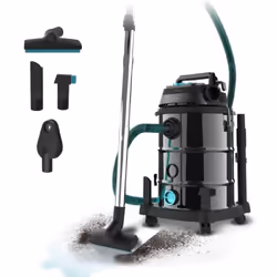 Conga Rockstar Wet&Dry Steel Pro Tool Aspirateur pour solides et liquides en métal pour une plus grande durabilité et résista ...