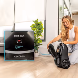 Cecotec Conga Powerbag 4000 XL 4 L Aspirateur réservoir cylindrique Sec 890 W Sac à poussière - Vue supplémentaire 5