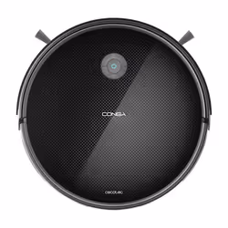Cecotec Conga 2499 Ultra Home Titanium, Sac à poussière, Noir, Rond, 3 L, Auto, Tapis, Edge, Manuel, Balai à franges, Aléatoi ...