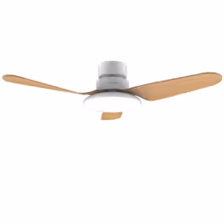 Cecotec Ventilateur de plafond avec lampe EnergySilence Aero 5200 Light LightWood