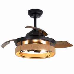 Cecotec Ventilateur de plafond avec lampe EnergySilence Aero 3600 Invisible Natural Design
