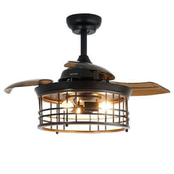 Cecotec Ventilateur de plafond avec lampe EnergySilence Aero 3600 Invisible Metalic Style
