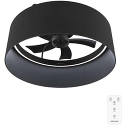 Cecotec Ventilateur de plafond avec lampe EnergySilence LampAero 650 Black Design