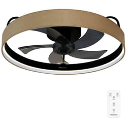 Cecotec Ventilateur de plafond avec lampe EnergySilence LampAero 650 Beige Design