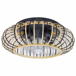 Cecotec Ventilateur de plafond avec lampe EnergySilence LampAero 600 Natural Wood