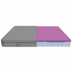Cecotec Matelas Two+ 160 x 190 3 Couches, 21 cm de Hauteur, Haute Fermeté, HRC +, Morphadapt, Softfresh et Easyclean