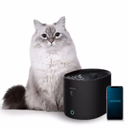 Cecotec Pumba 2500 Refresh Smart gamelle et abreuvoir pour chiens et chats Plastique Noir Universel Fontaine à eau automatique pour animaux de compagnie - Vue supplémentaire 4