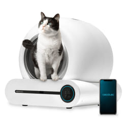 Cecotec Bac à litière automatique Pumba 8000 CleanKitty Smart