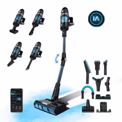 Cecotec Aspirateur-balais BLDC Conga Rockstar 9500 Connected Ergowet 3000 IA