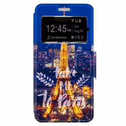 X-ONE XONE197687, Folio, Wiko, Wiko U Feel, 12,7 cm (5"), Bleu, Multicolore