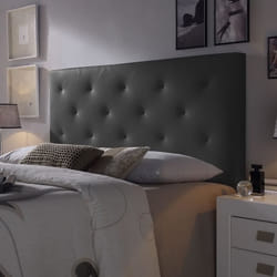 VS VENTA-STOCK TÊTE DE LIT ROMBO 140x60 NOIR