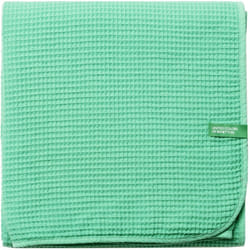 Benetton - couverture 140x190CM 200GSM 100% coton vert casa