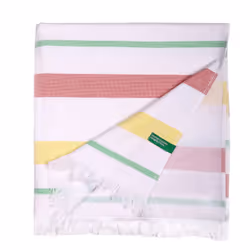 Profitez de la douceur des serviettes Hamman de Benetton. Fabriqués avec du coton 100% durable, ces serviettes de plage offre ...