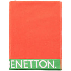 Casa Benetton 100 % Coton 380 G Serviette De Plage Velours (90x160 Cm) Rouge