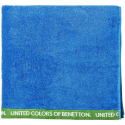 Benetton Serviette de plage BE143 Bleu 160 x 90 cm
