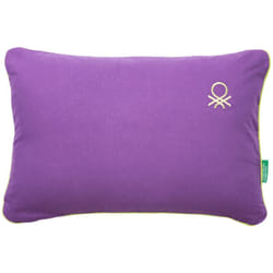 Benetton - coussin 40X60CM 300GR 70% coton + 30% polyester violet arc-en-ciel Violet