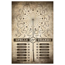 Grupo Erik - Poster harry potter sorts et charmes