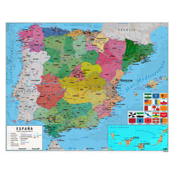 Grupo Erik - Mini poster carte d'Espagne
