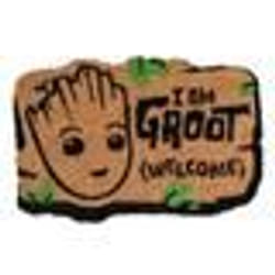 Paillasson - Marvel - Groot - Fibre de coco - Antidérapant PVC - Rectangulaire