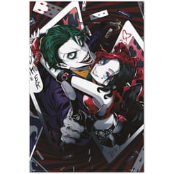 Grupo Erik - Affiche dc comics harley quinn et joker anime