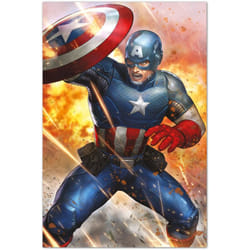 Grupo Erik - Poster marvel captain america under fire