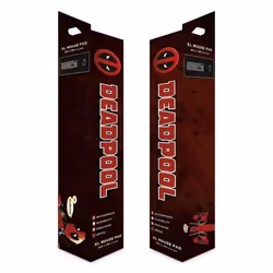Tapis de bureau XL - Grupo Erik - Deadpool - Imperméable - Antidérapant - Bords renforcés