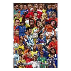 Affiche - Grupo Erik - GPE5817 - Poster légendaires footballeurs - 53x158 cm - Décoration murale