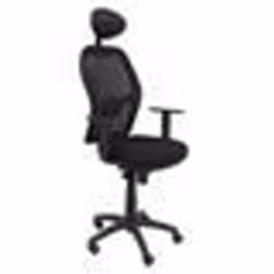 Siège de bureau ergonomique avec mécanisme synchro accoudoirs réglables et réglables en hauteur - Dossier en maille respirant ...