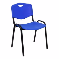 PIQUERAS Y CRESPO Robledo, Unique, Siège rigide, Dossier rigide, Bleu, Bleu, Noir