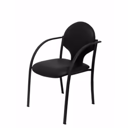 PIQUERAS Y CRESPO PACK220NSPNE chaise pour salle d'attente Chaise avec assise rembourrée Dossier rembourré