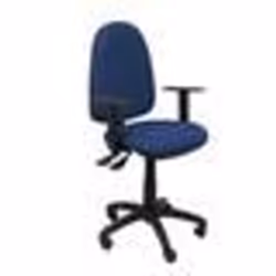 Fauteuil de bureau ergonomique en tissu BALI bleu marine - PIQUERAS Y CRESPO - Modèle Tribaldos