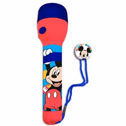 Disney lampe de poche Mickey junior 11 x 21 cm rouge/bleu