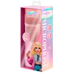 Microphone sans Fil - WOW Generation - Modèle Rose - Bluetooth - Enregistrement - Pour Enfant 6 Ans