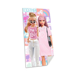 Poupée cotton beach towel Mattel