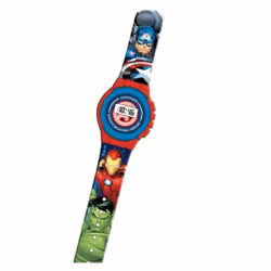 Montre Numérique Marvel Avengers Retrouvez cette fantastique montre numérique, affichant l'heure et la date du jour au format ...
