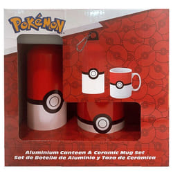 Gourde aluminium + tasse Educa Borras Pokémon