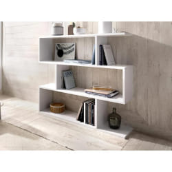 Vente-Unique Etagère Basse TOMINI 3 Cases