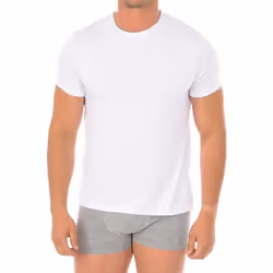 Maillot de corps - Bamboo - 602 - Manches courtes - Col rond - Ajusté