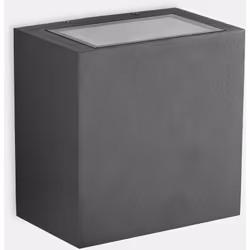 LEDS C4 Afrodita Tech Big Double Emission Extérieure LED Up Down Light Big Urban Grey IP66 37.8W 4000K Dimmable | Finition :  ...