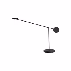 Grok Invisible - Lampe à poser LED Gradateur Matt Black Touch 765lm 2700K | Fini: noir mat, teinté | Matériau: aluminium, aci ...
