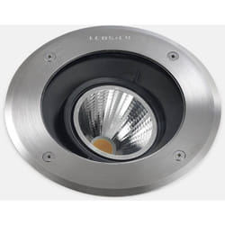 Leds-c4 - Gea - Acier inoxydable au sol encastré extérieur à led 1595lm 3000K IP67 poli
