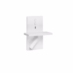 LEDS-C4 Elamp Wall Fixture, Surface, 96 ampoule(s), 2700 K, IP20, Blanc