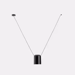 LEDS-C4 Attic Pendant, 1 ampoule(s), E27, IP20, Noir