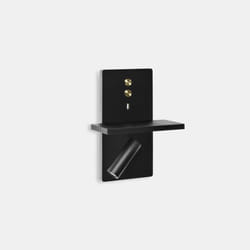 LEDS-C4 Elamp Wall fixture Noir Adapté à une utilisation à l'intérieur 2,2 W