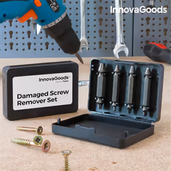 InnovaGoods Forets pour Extraire Vis Endommagées 4 Unités